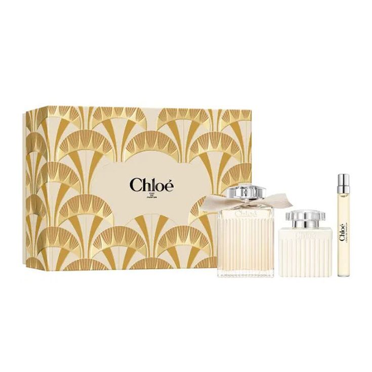 chloe signature eau de parfum 100ml cofre 3 piezas