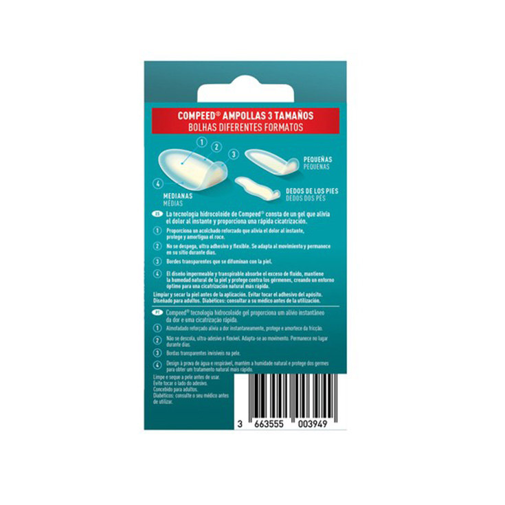 compeed ampollas surtido 6 unidades