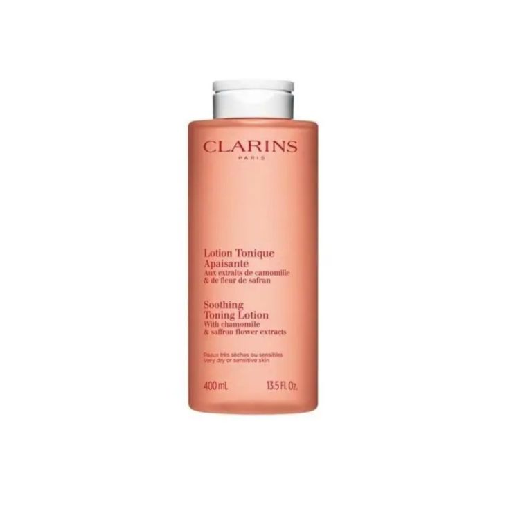 clarins locion tonica reconfortante piel sensible o muy seca 400ml