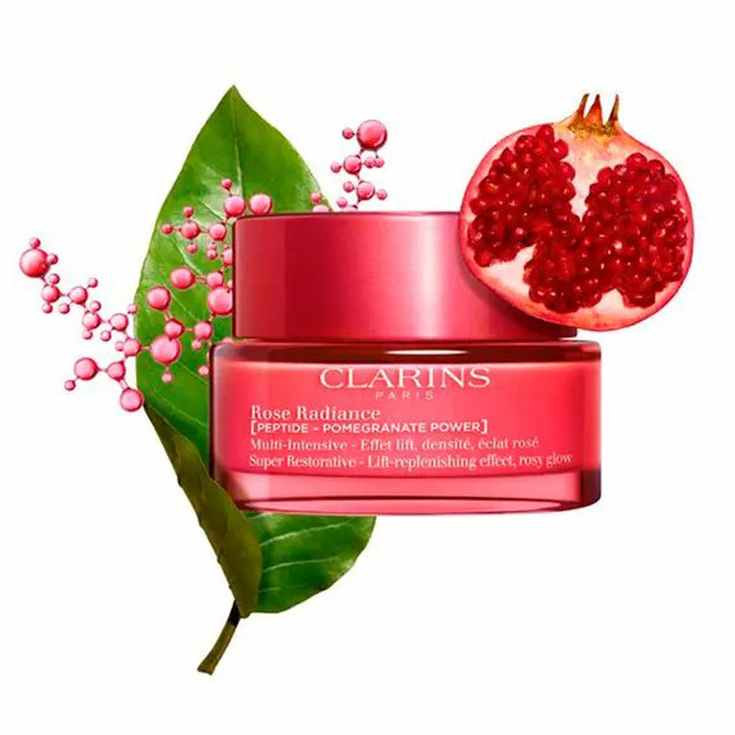 clarins multi-intensiva rose radiance crema dia tp 50ml