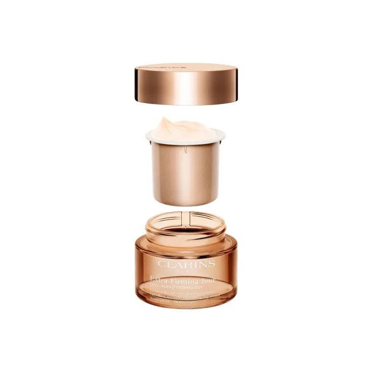 clarins extra firming dia todas las pieles 50ml recambio clarins extra firming dia todas las pieles 50ml recambio
