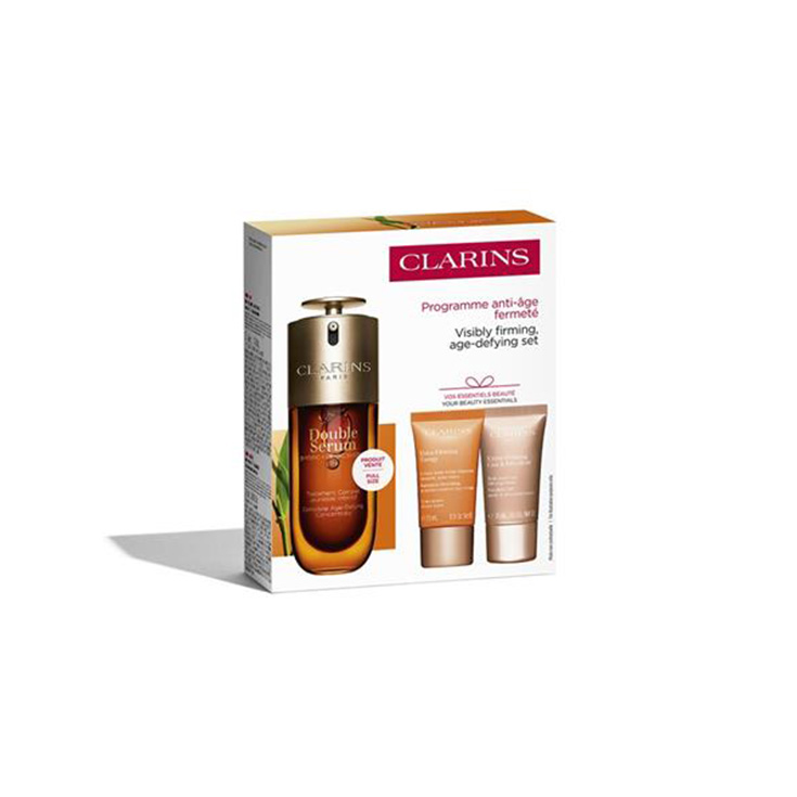 clarins doble serum g9 50ml extrafirming cofre 4 piezas