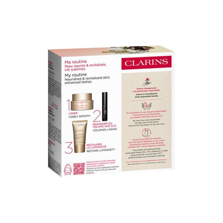clarins nutri lumiere crema dia 50ml cofre 3 piezas clarins nutri lumiere crema dia 50ml cofre 3 piezas