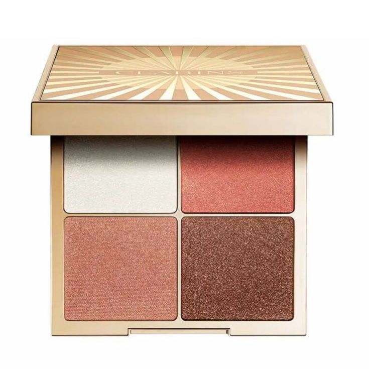 clarins paleta sombras 4 colores verano 25