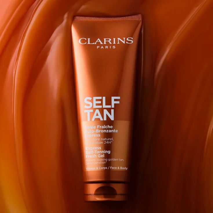 clarins gel autobronceador rostro y cuerpo 125 ml