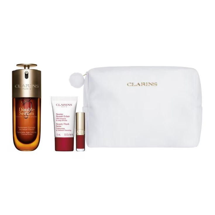 clarins doble serum g9 75ml cofre 3 piezas