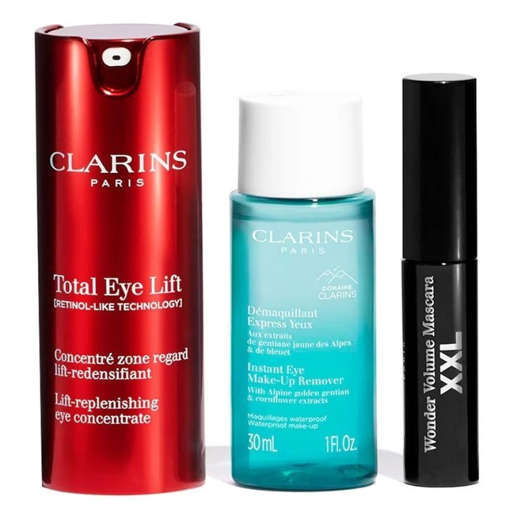 clarins total eye lift 15ml cofre 3 piezas