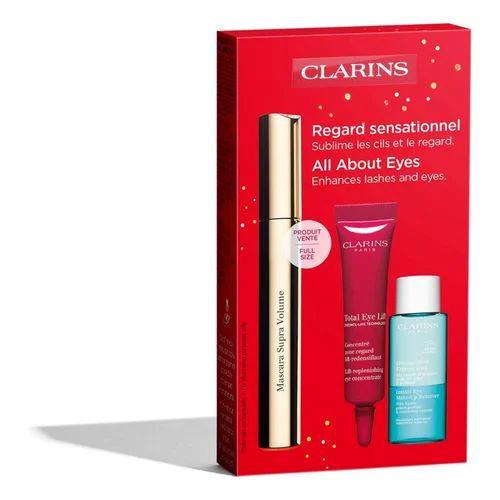 clarins mascara supra volumen cofre 3 piezas