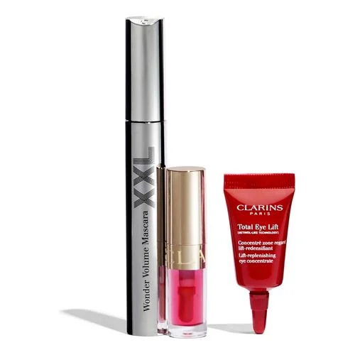 clarins mascara wonder volume xxl cofre 3 piezas