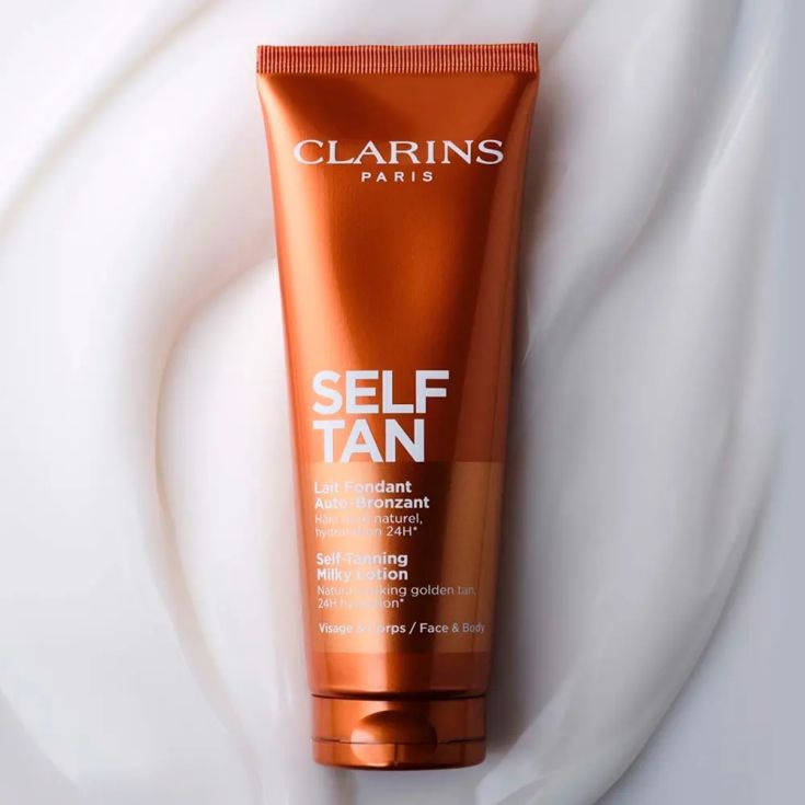 clarins leche autobronceadora rostro y cuerpo 125 ml