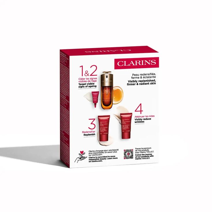 clarins doble serum g9 50ml cofre 3 piezas