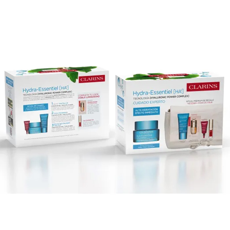 clarins hydra essentiel crema 50ml cofre 3 peizas clarins hydra essentiel crema 50ml cofre 3 peizas