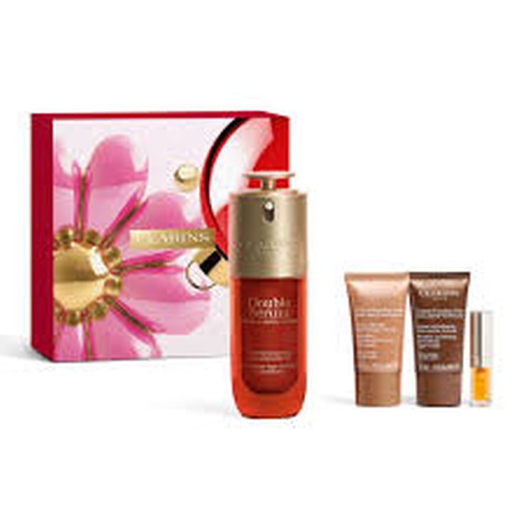 clarins doble serum 50ml cofre 4 piezas