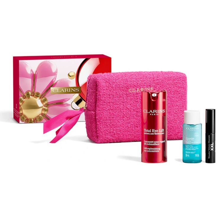 clarins total eye cofre 3 piezas