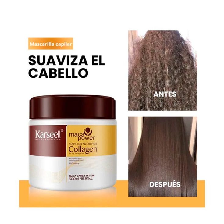 karseell maca essence mascarilla reparadora con colageno 500ml