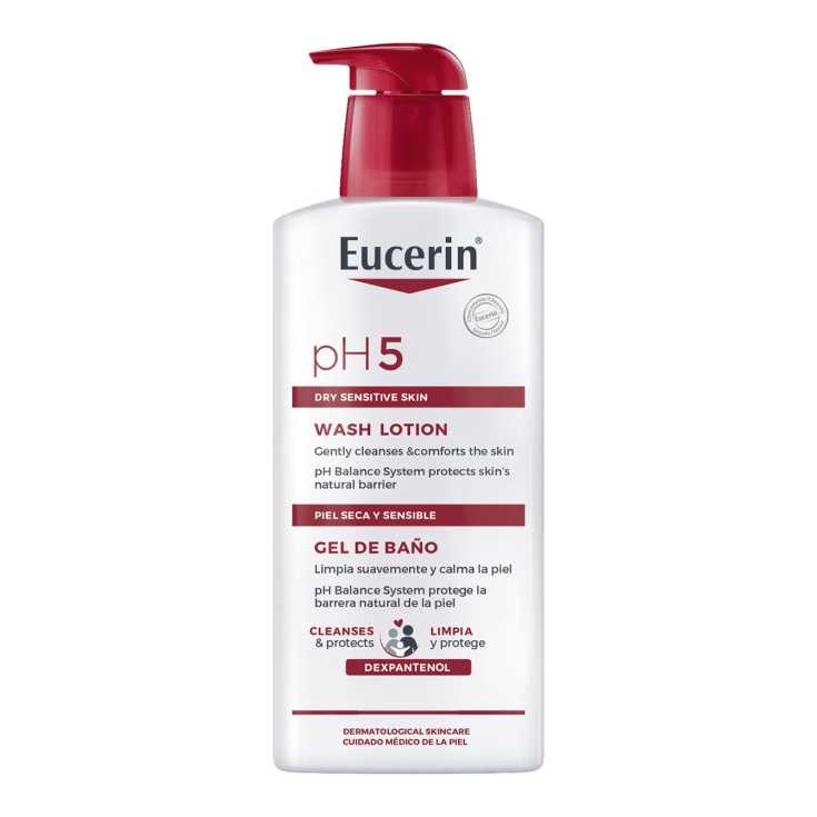 eucerin gel baño piel seca sensible 