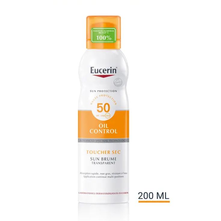 eucerin sun oil control bruma spf50