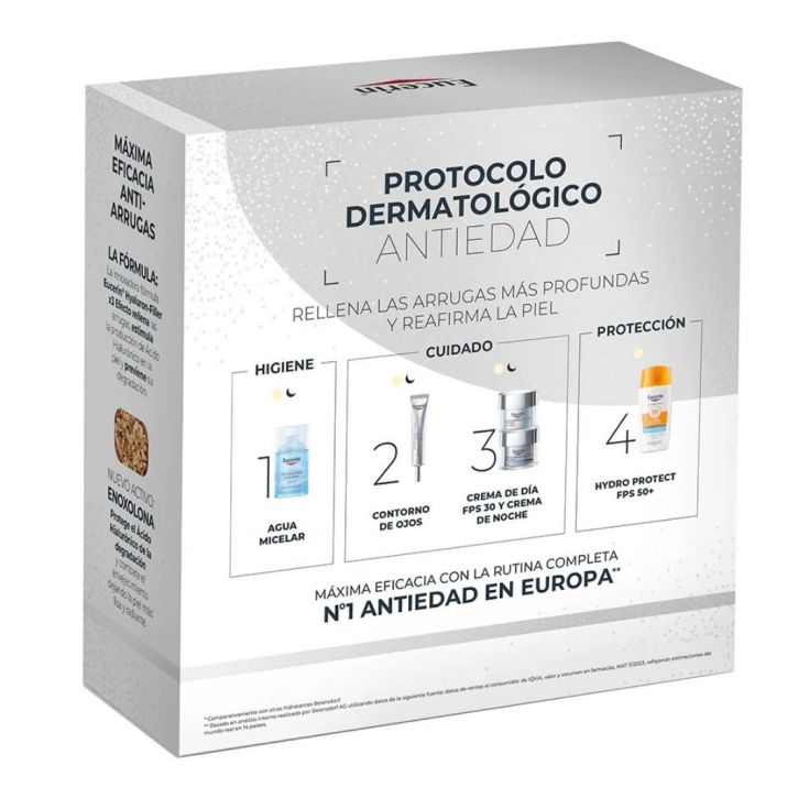 eucerin hyaluron-filler piel sensible cofre 2 piezas eucerin hyaluron-filler piel sensible cofre 2 piezas