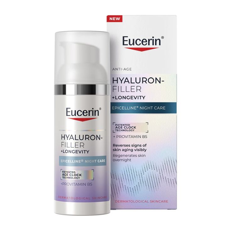 eucerin hyaluron filler crema de noche spf 30 longevity epigenetic 50ml