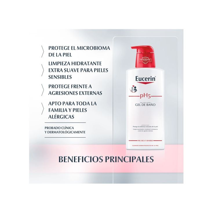 eucerin ph5 gel baño syndet 400ml eucerin ph5 gel baño syndet 400ml