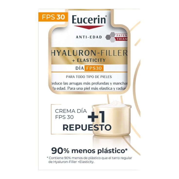 eucerin elasticity crema spf 30 +refill cofre