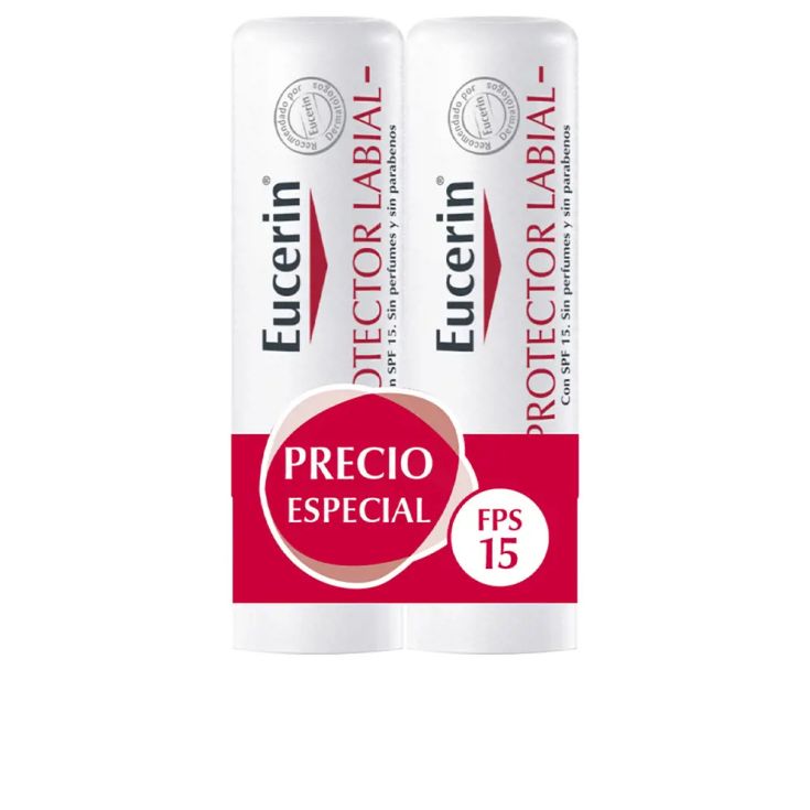 eucerin ph5 protector labial spf 15 duplo 4,8gr