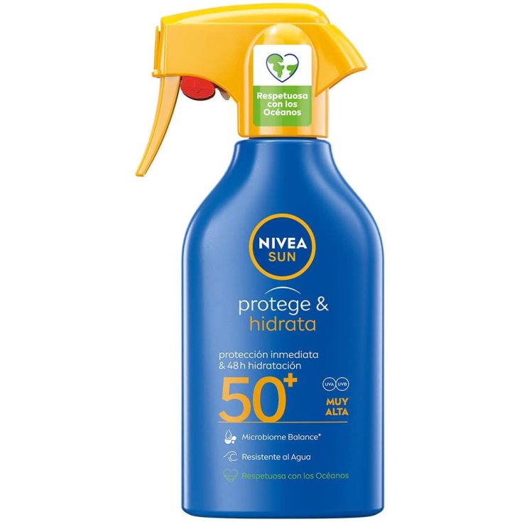 nivea sun protege & hidrata spray solar spf50+ 270ml nivea sun protege & hidrata spray solar spf50+ 270ml