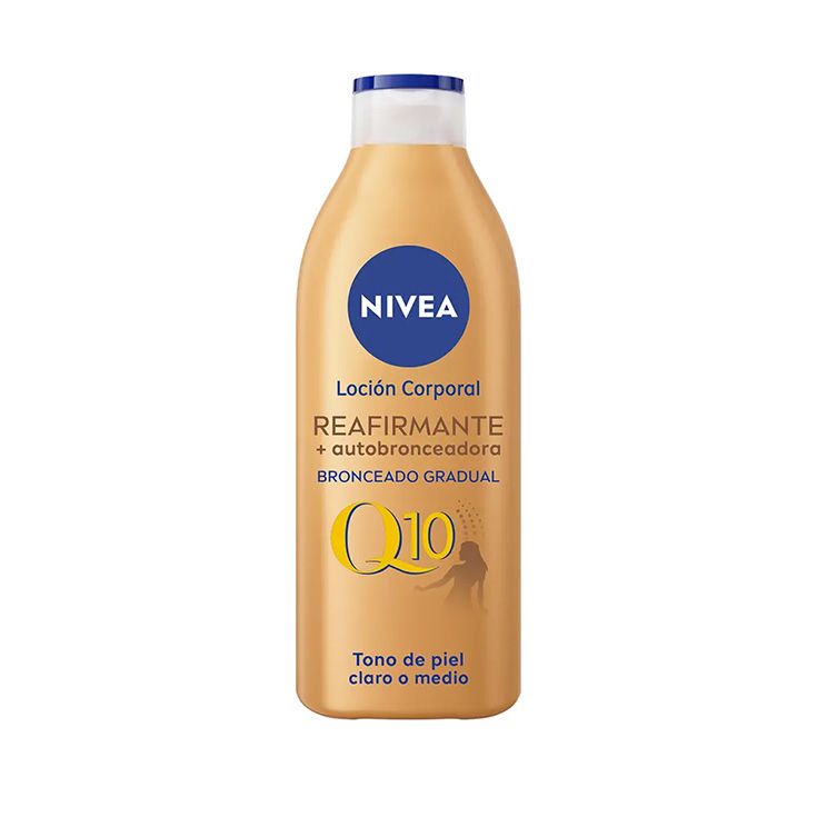 body nivea q-10 reaf.autobronceador 400ml