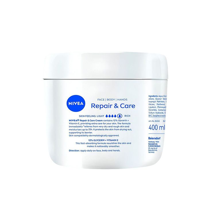body nivea repara&cuida tarro vitamina e 400ml