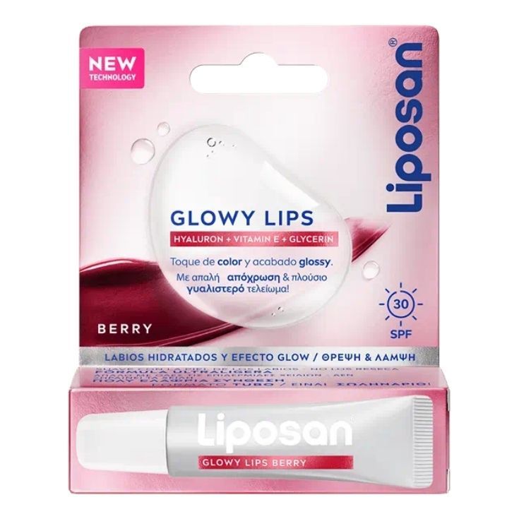 liposan glowy lips berry