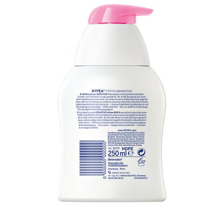 nivea gel intimo sensitive 250ml