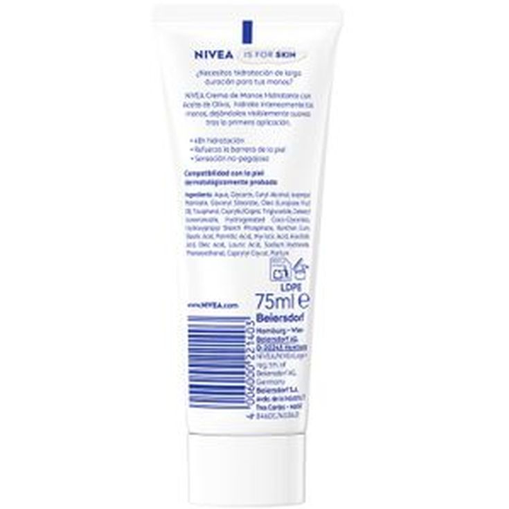 nivea crema de manos oliva 75ml