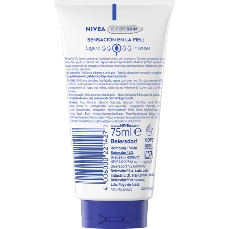 nivea crema de manos q-10 75ml