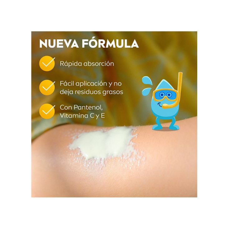 nivea sun protector solar corporal niños protege & cuida spf50+ 250ml
