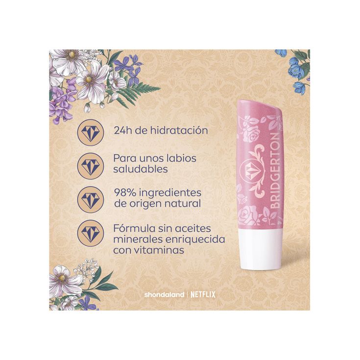 liposan balsamo labial bridgerton rose meringue