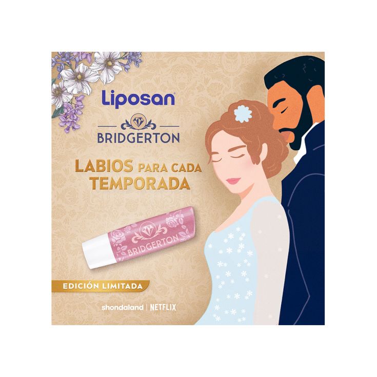 liposan balsamo labial bridgerton rose meringue