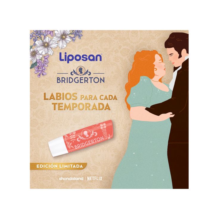 liposan balsamo labial bridgerton peach tea