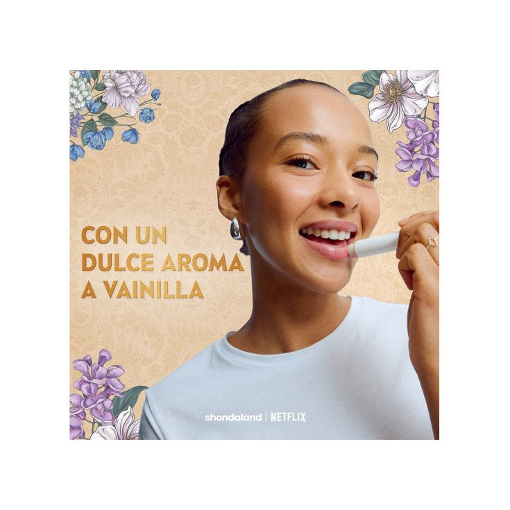 liposan balsamo labial bridgerton vainilla biscuit