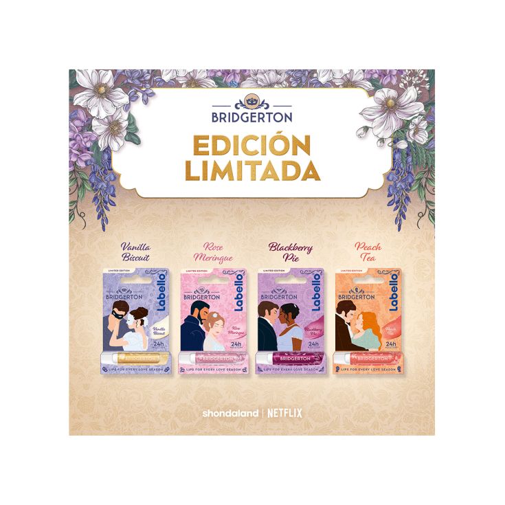 liposan balsamo labial bridgerton vainilla biscuit