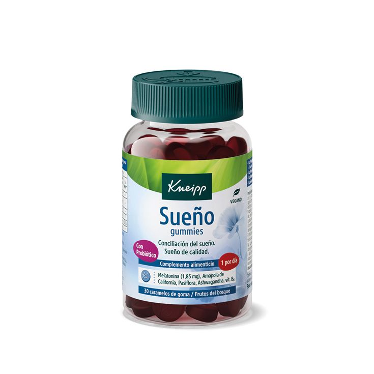 kneipp gummies sueño con probiotico 30 unidades