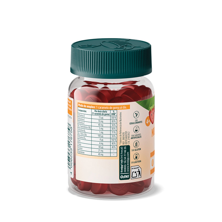 kneipp gummies niños multivitaminas
