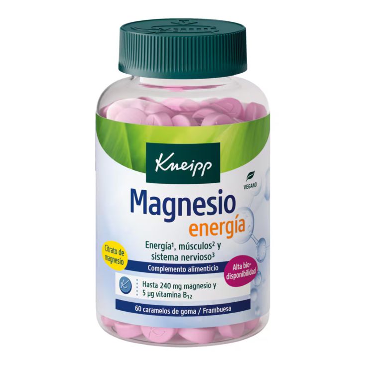 kneipp® gummies magnesio energia 60 uds