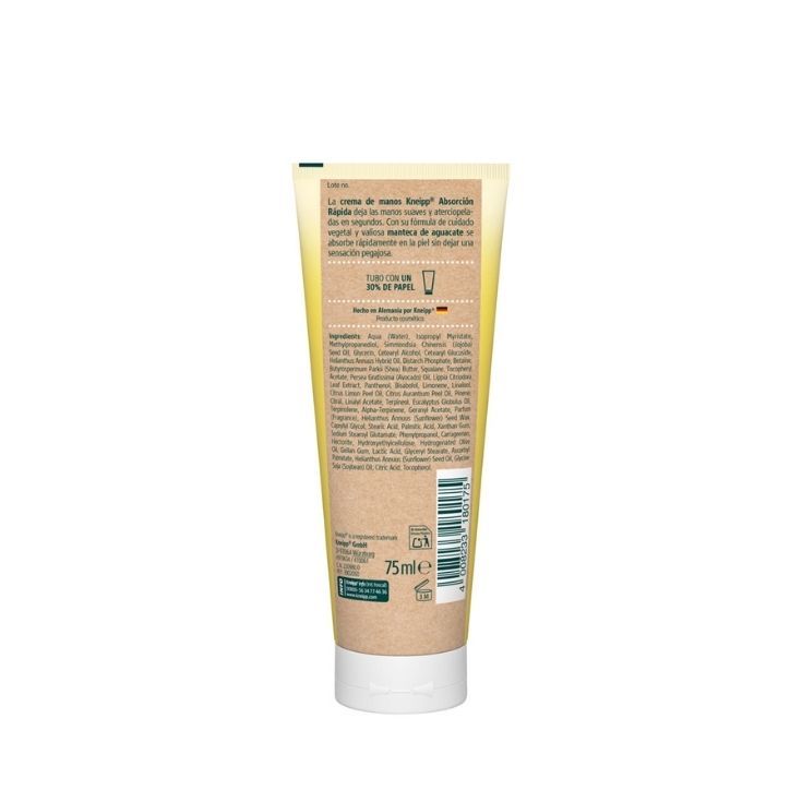 kneipp manos absorccion rapida