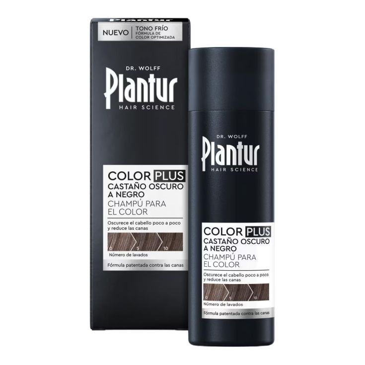 plantur champu color plus castaño a negro 200ml plantur champu color plus castaño a negro 200ml