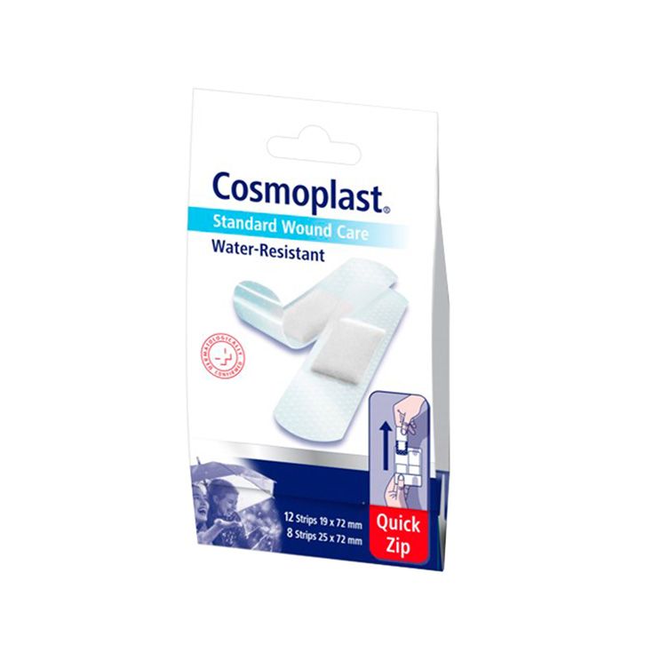 cosmoplast tiritas water resist impermeables 20uds