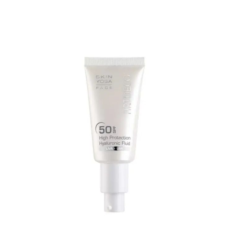 skin yoga protector solar facial high protection hyaluronic fluido spf 50