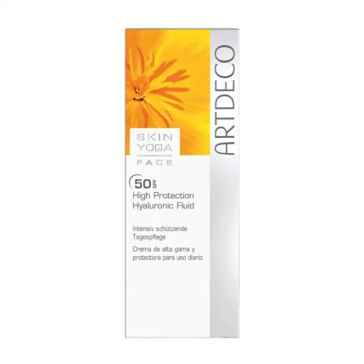 skin yoga protector solar facial high protection hyaluronic fluido spf 50