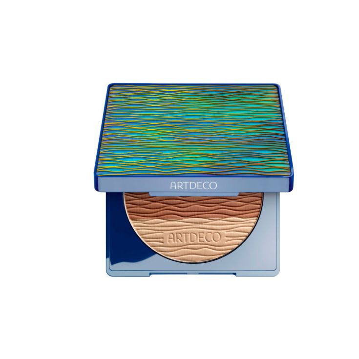 artdeco bronzing polvos bronceadores de 3 tonos para efecto bronceado natural