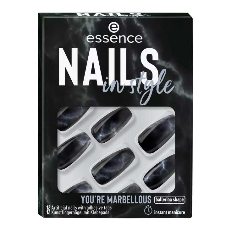 essence nails in style you¿re marbelluos artificial nail