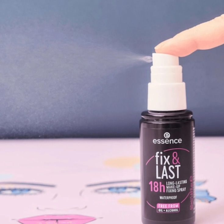 essence spray fijador de maquillaje 18h